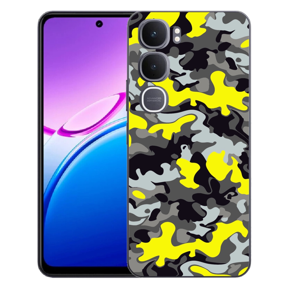 mmCase géltok a Vivo Y31 5G-hez – kamuflázsminta 6