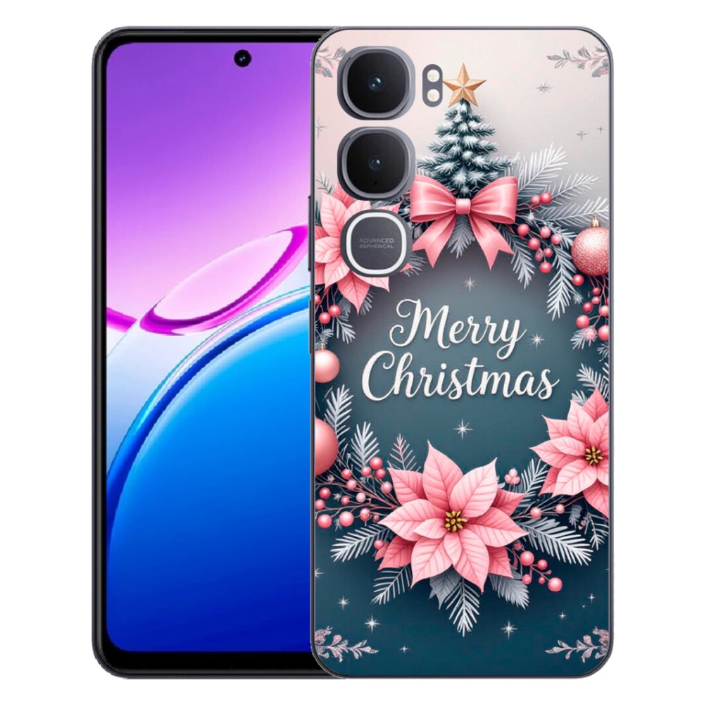 mmCase gél tok a Vivo Y31 5G-hez – boldog karácsonyt