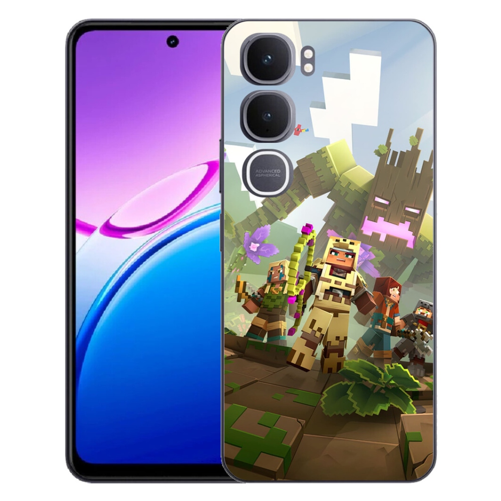 mmCase gél tok a Vivo Y31 5G-hez – Minecraft 1