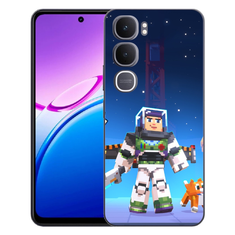 mmCase gél tok a Vivo Y31 5G-hez – Minecraft 2