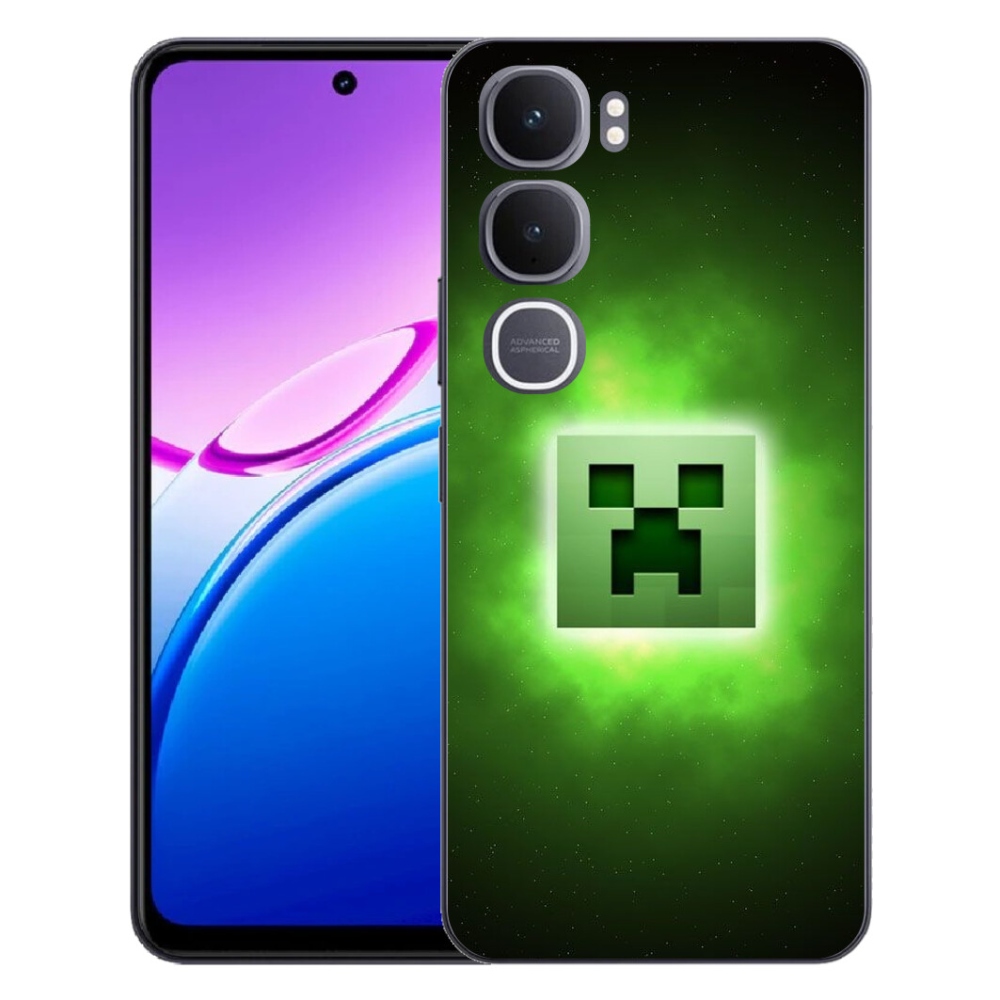mmCase gél tok a Vivo Y31 5G-hez – Minecraft