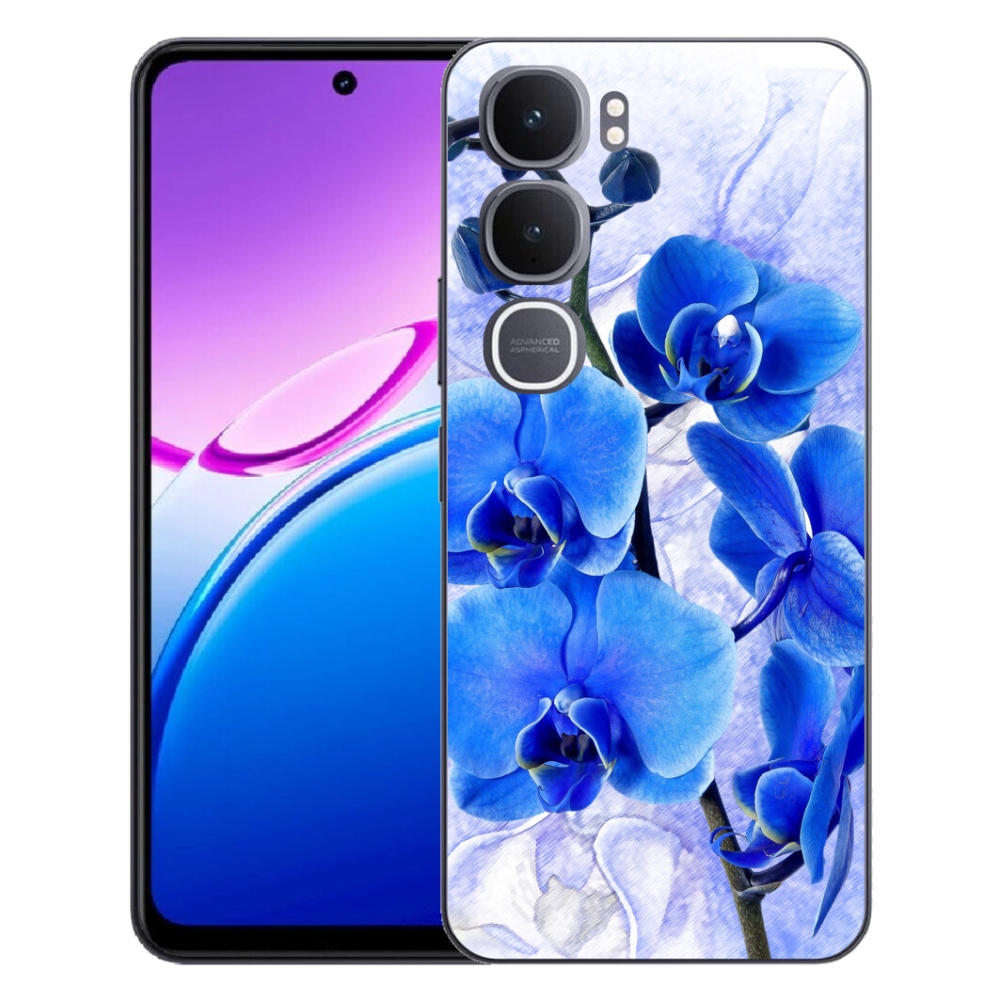 mmCase géltok a Vivo Y31 5G-hez – kék virágok