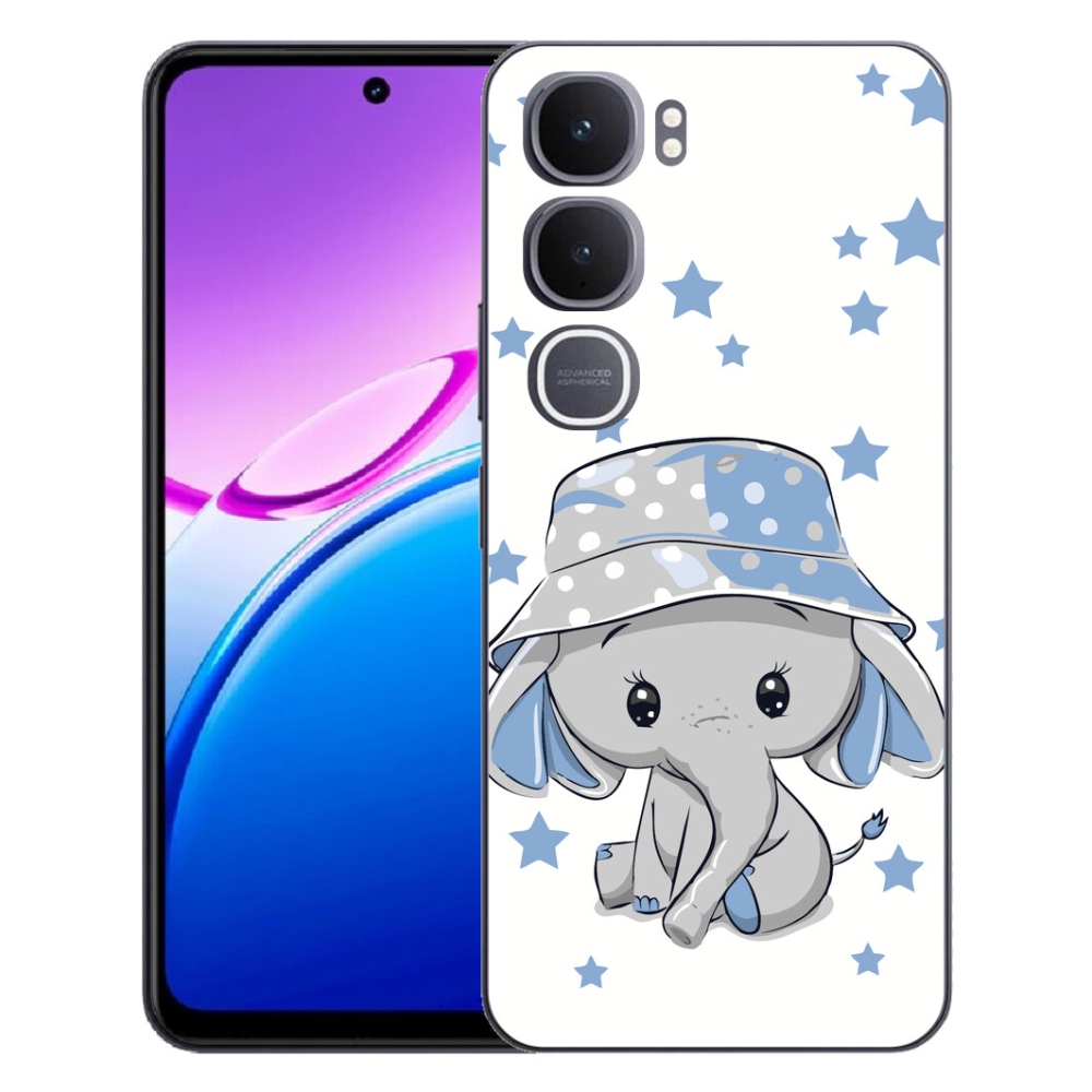 mmCase géltok a Vivo Y31 5G-hez – kék elefánt