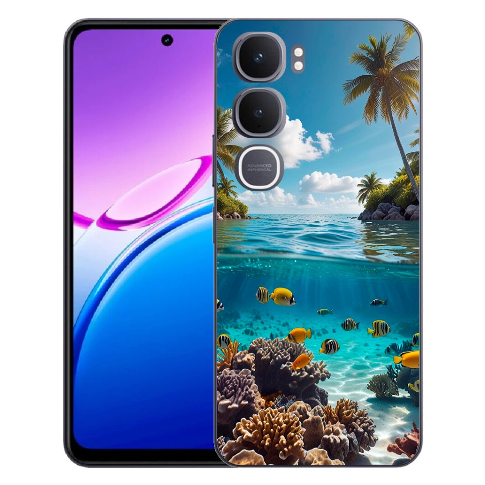 mmCase gélhuzat a Vivo Y31 5G-hez – Tengeri világ 4