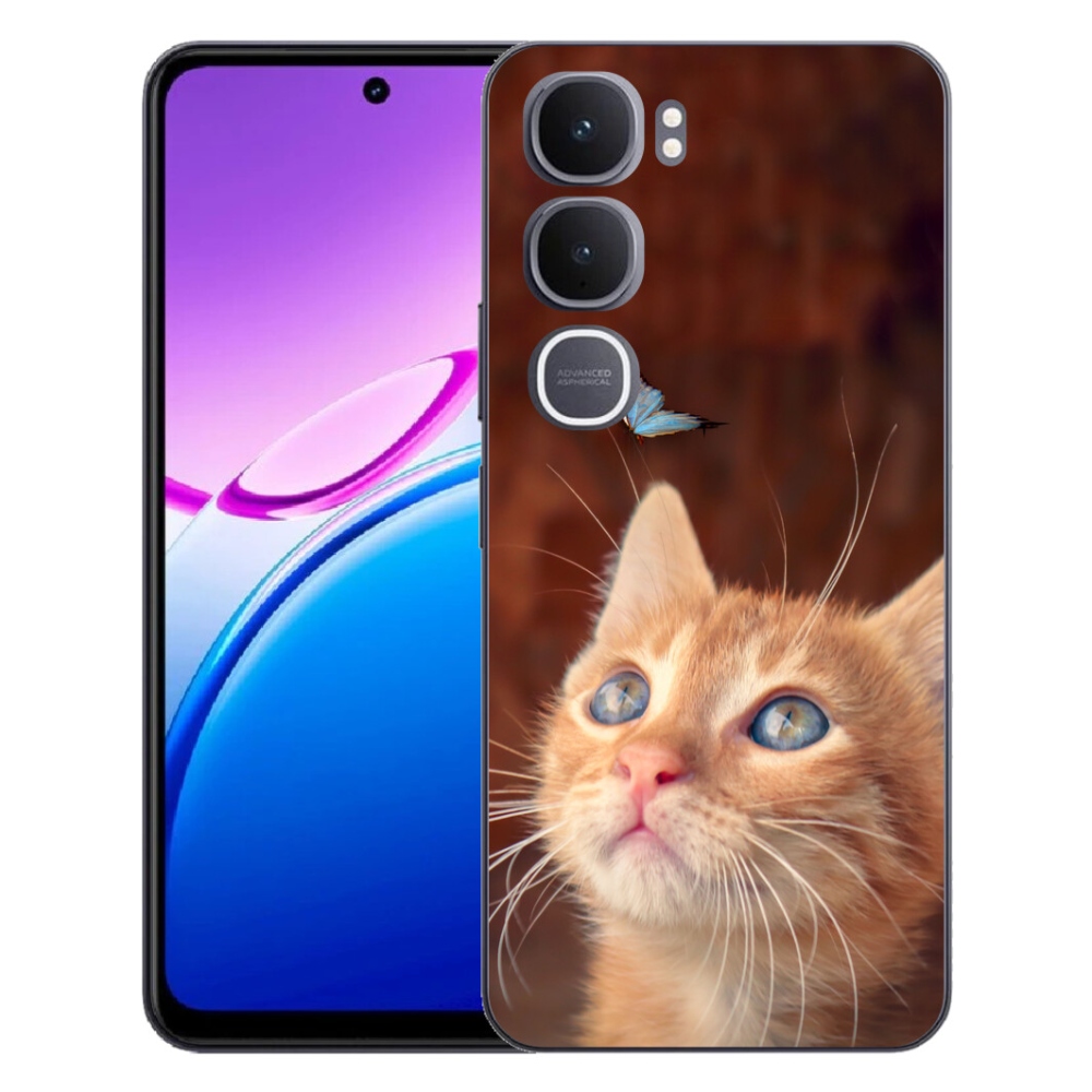 mmCase géltok a Vivo Y31 5G-hez – pillangó és cica