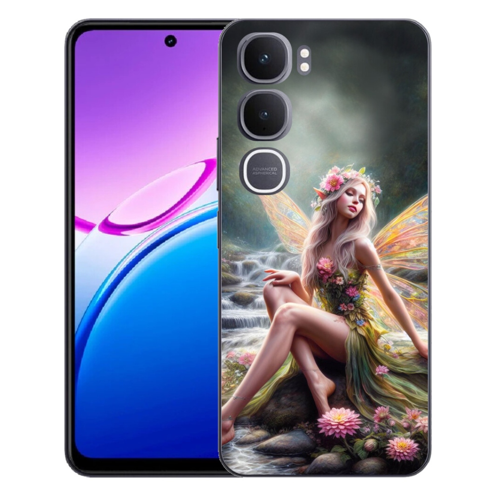 mmCase géltok a Vivo Y31 5G-hez – pillangós nő 1