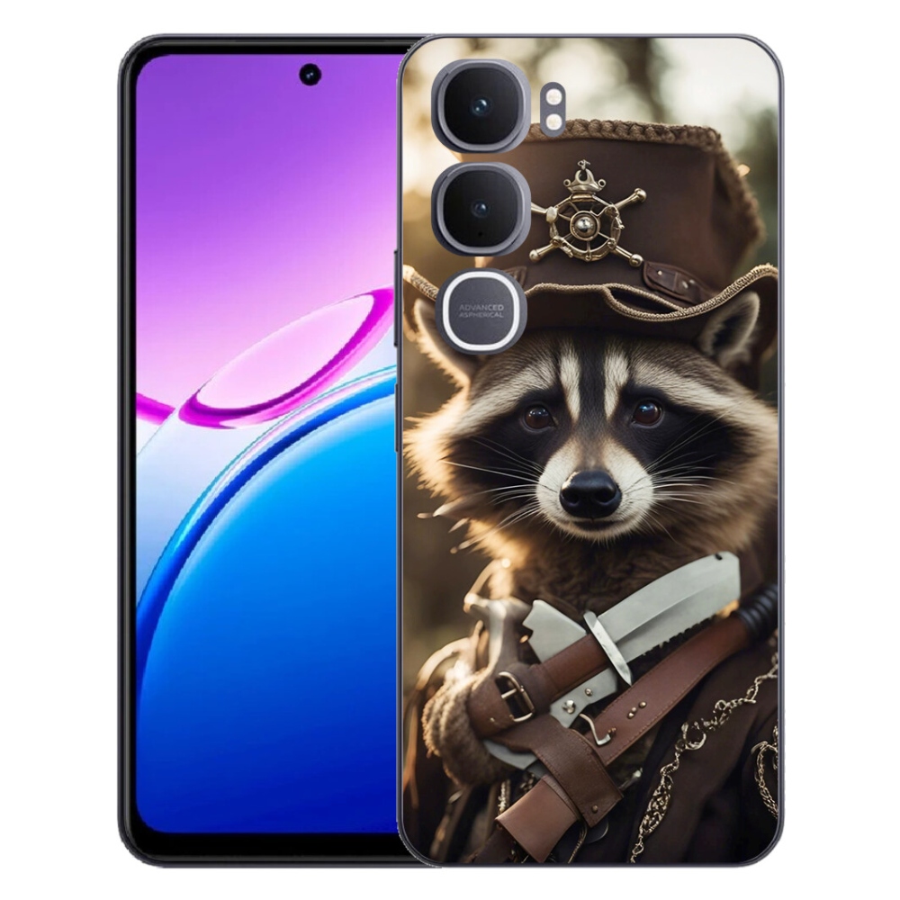 mmCase géltok a Vivo Y31 5G-hez – egyenruhás mosómedve