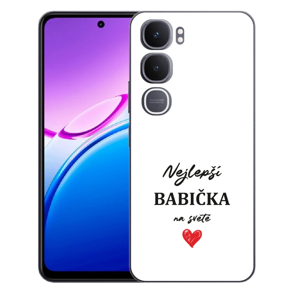 mmCase géltok a Vivo Y31 5G-hez – a legjobb nagymama 1 fehér háttérrel
