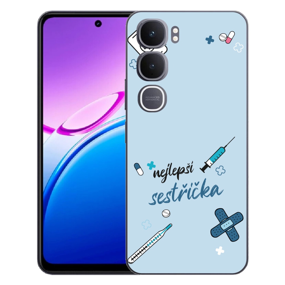 mmCase gél tok a Vivo Y31 5G-hez – a legjobb kiegészítő kék háttérrel