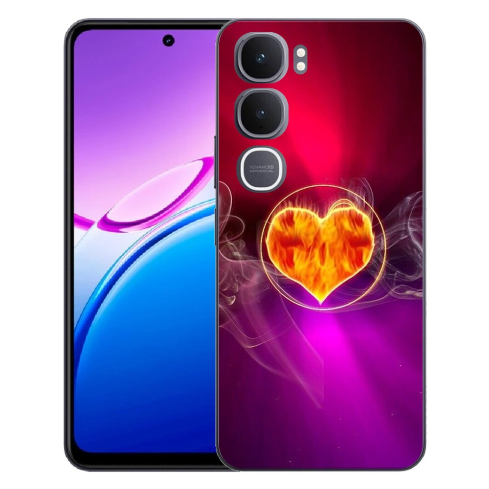 mmCase géltok a Vivo Y31 5G-hez – tüzes szív