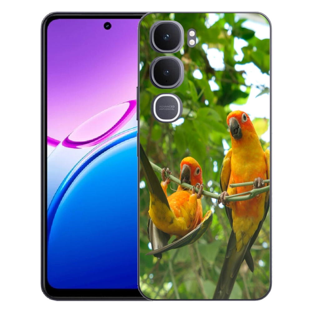 mmCase géltok a Vivo Y31 5G-hez – aratinga papagájok