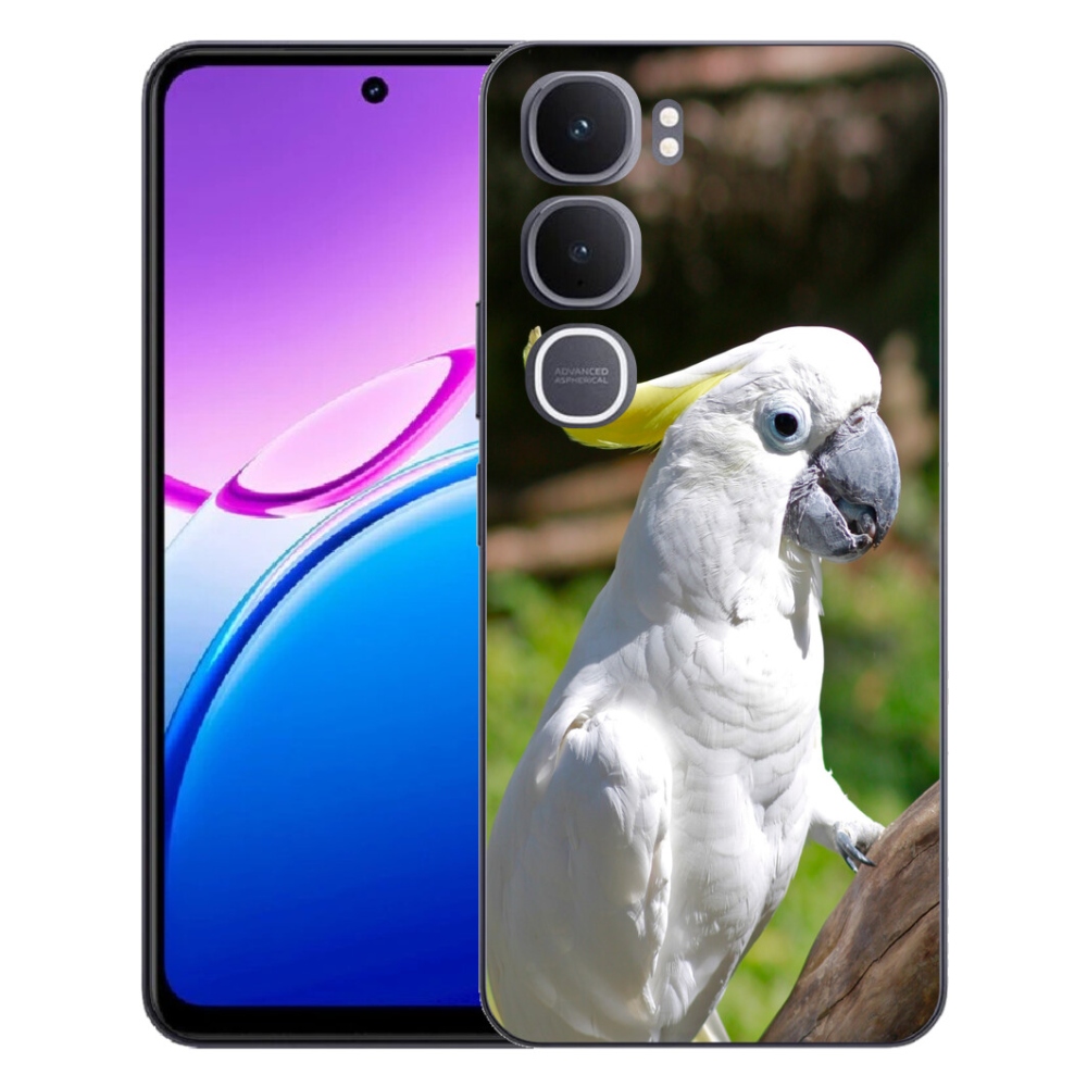 mmCase géltok a Vivo Y31 5G-hez – kakadu papagáj 2