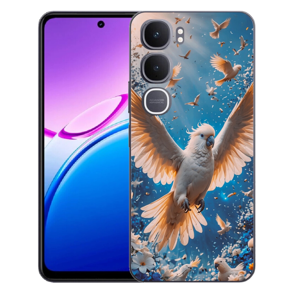 mmCase géltok a Vivo Y31 5G-hez – kakadu papagáj