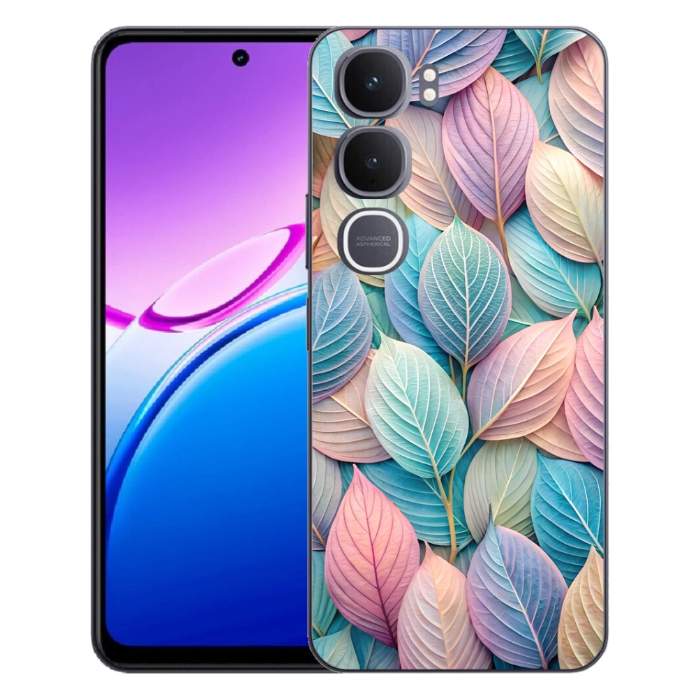 mmCase géltok a Vivo Y31 5G-hez – pasztell levelek