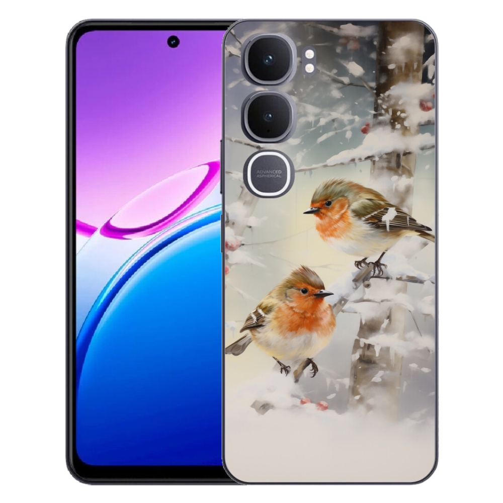 mmCase géltok a Vivo Y31 5G-hez – madarak télen