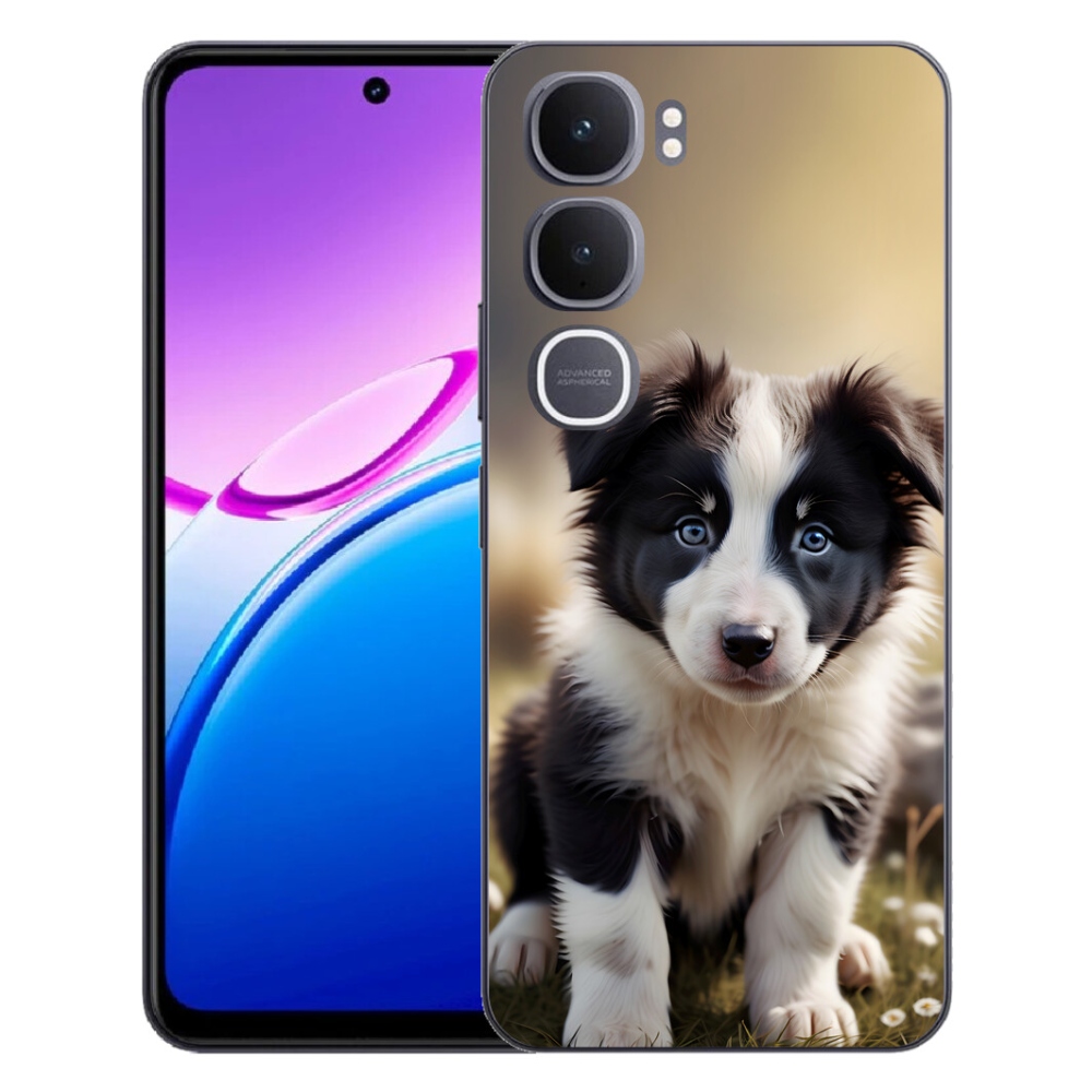 mmCase géltok a Vivo Y31 5G-hez – aranyos border collie