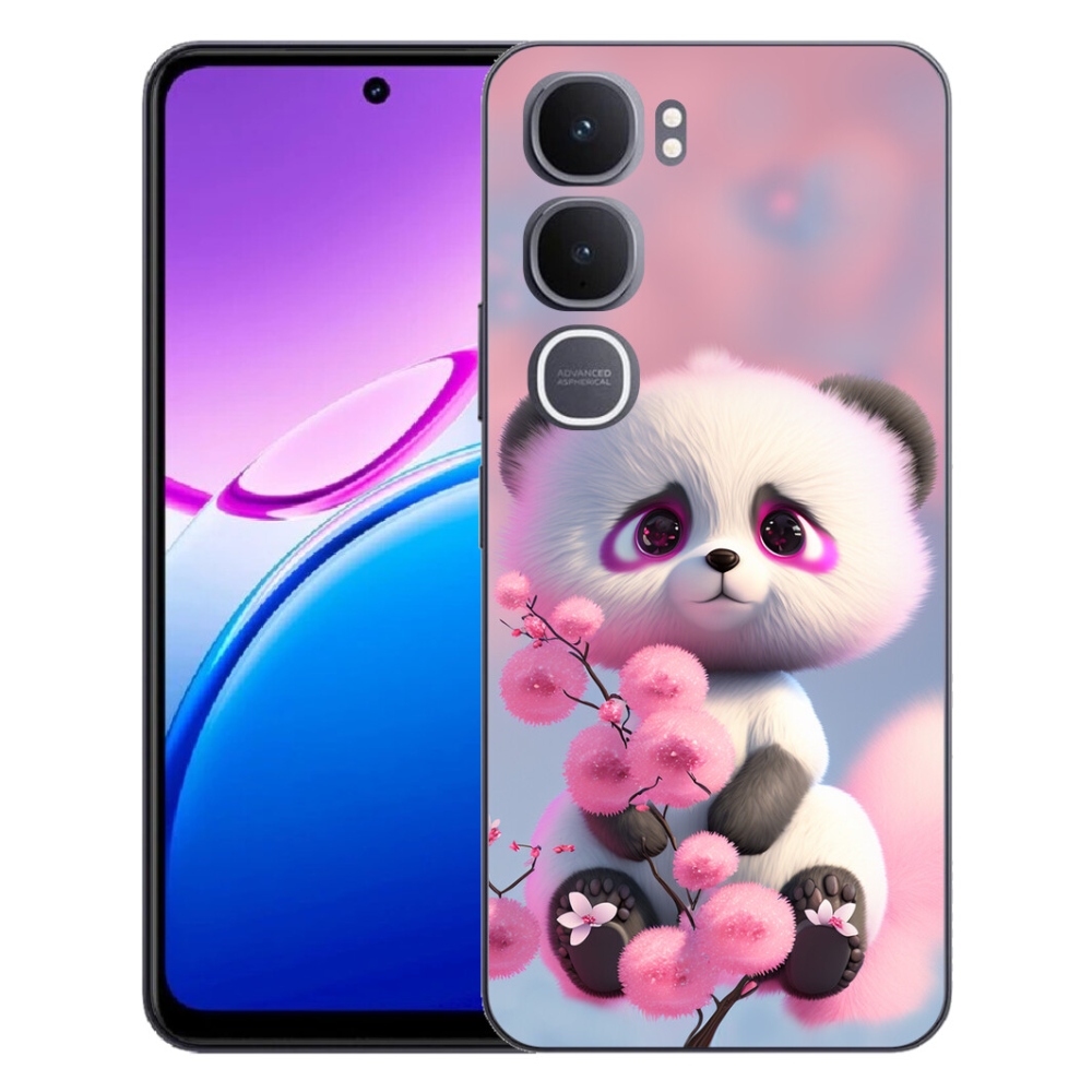 mmCase géltok a Vivo Y31 5G-hez – aranyos panda 1