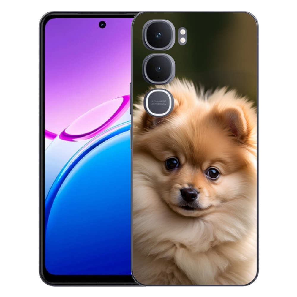 mmCase géltok a Vivo Y31 5G-hez – aranyos pomerániai 2