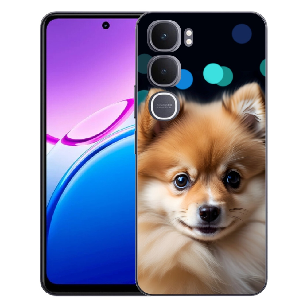 mmCase géltok a Vivo Y31 5G-hez – aranyos pomerániai