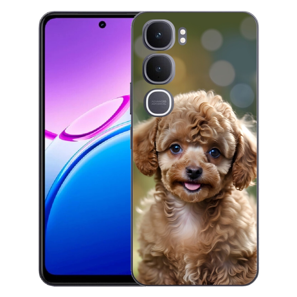 mmCase géltok a Vivo Y31 5G-hez – aranyos pudli