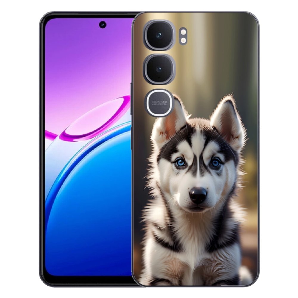 mmCase géltok a Vivo Y31 5G-hez – aranyos szibériai husky