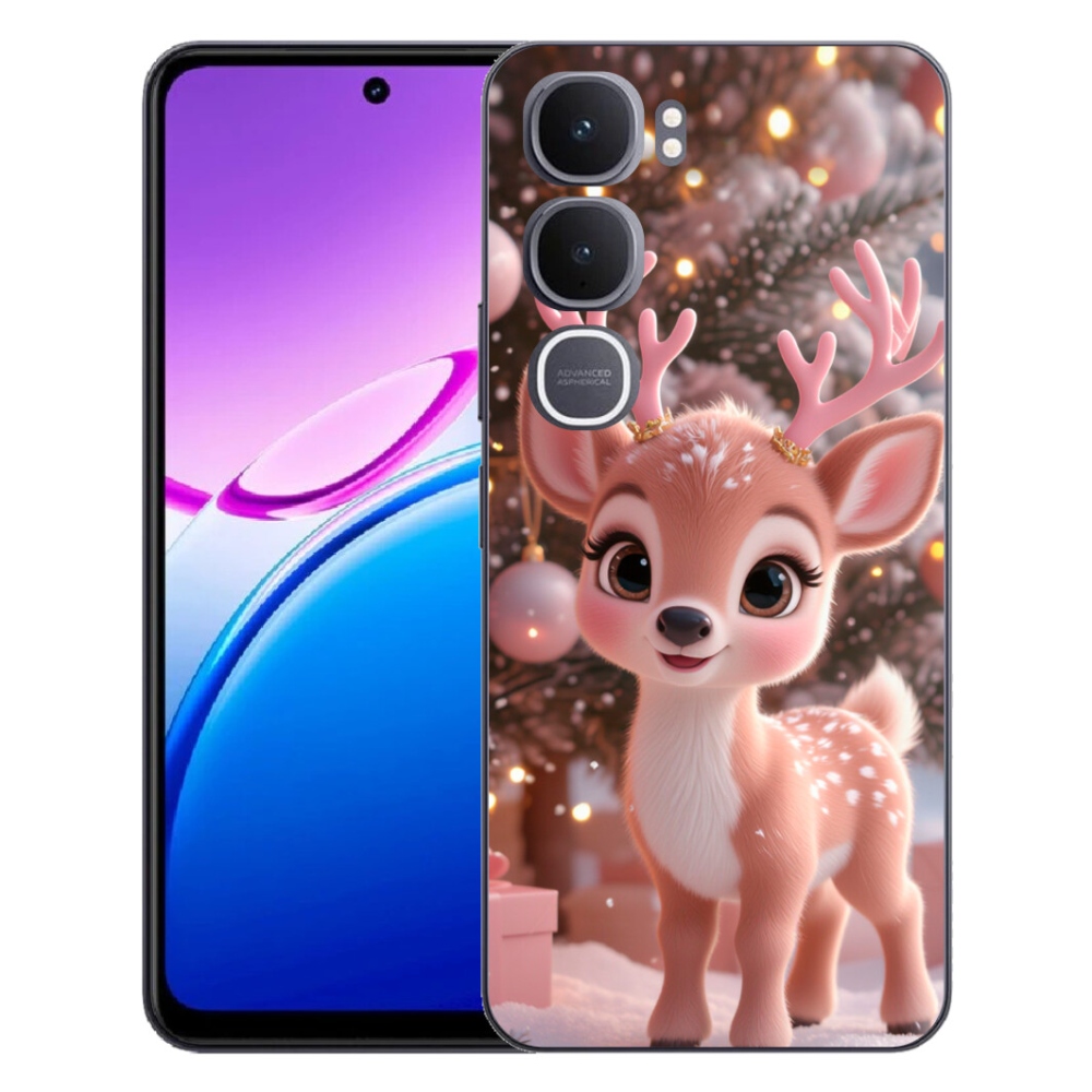 mmCase géltok a Vivo Y31 5G-hez – aranyos rénszarvas