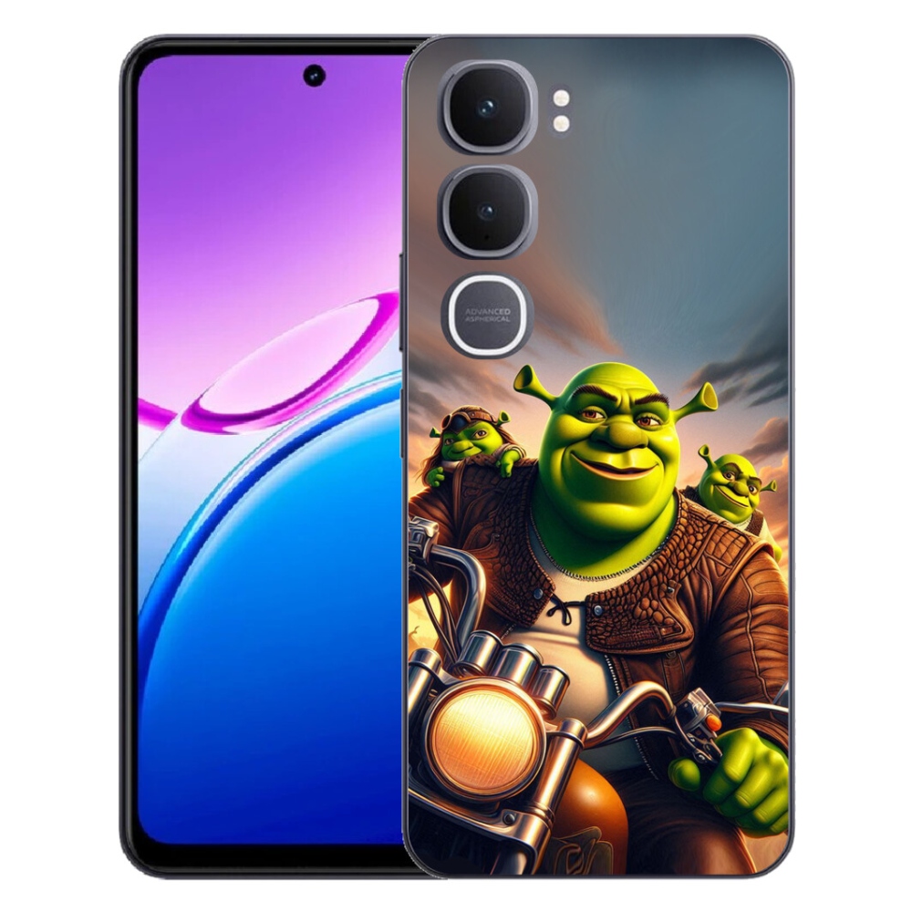 mmCase géltok a Vivo Y31 5G-hez – Shrek motoron