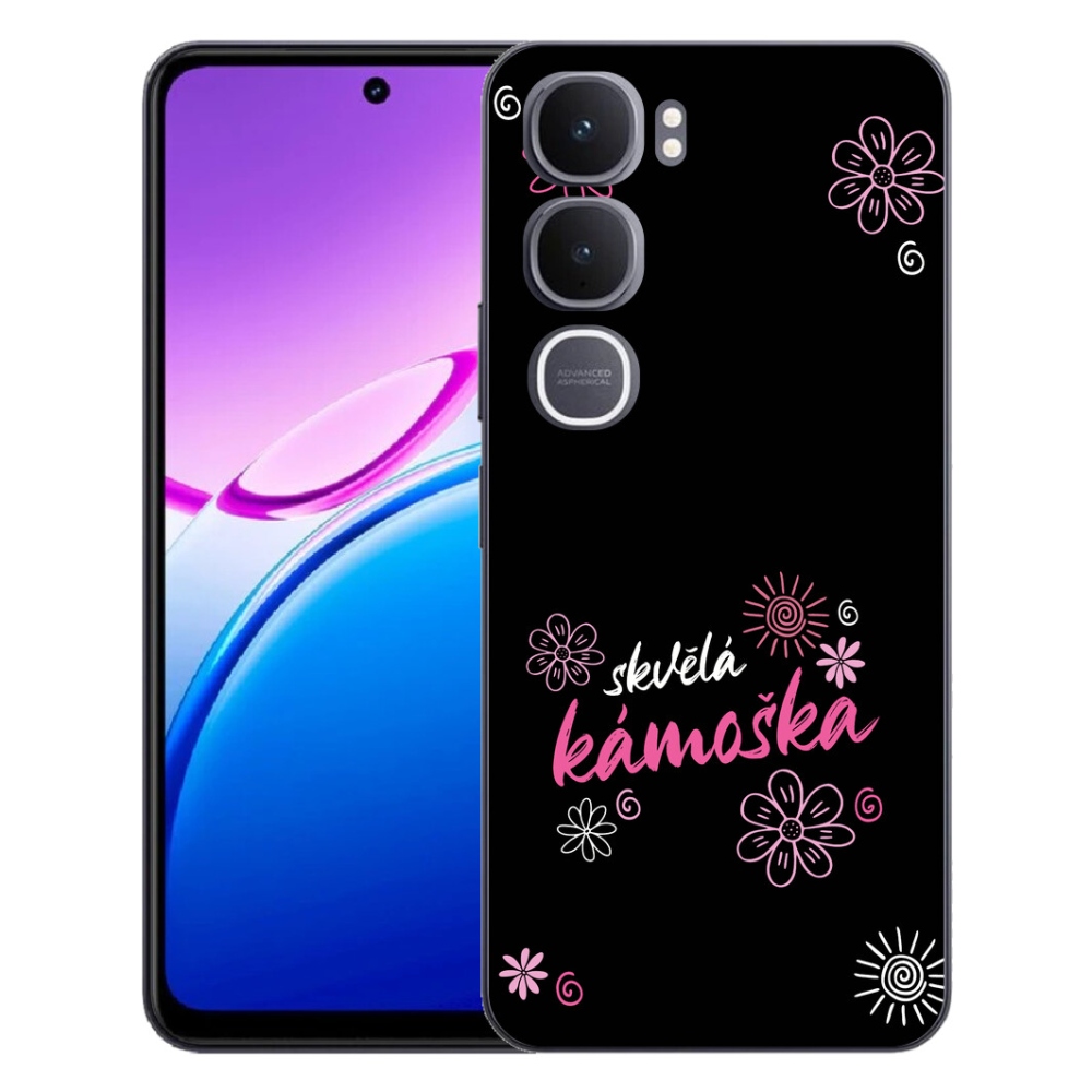 mmCase gél tok a Vivo Y31 5G-hez – remek kiegészítő a fekete háttérhez