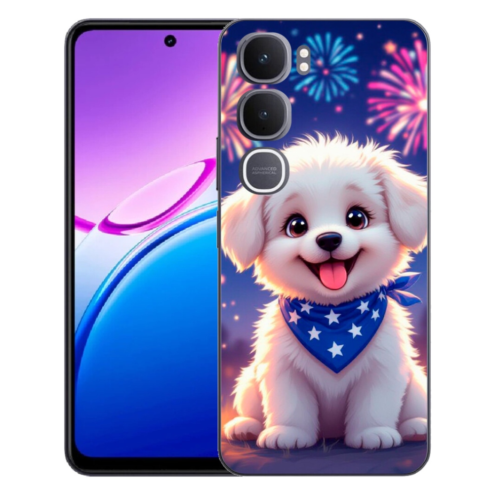 mmCase géltok a Vivo Y31 5G-hez – ünnepi kiskutya