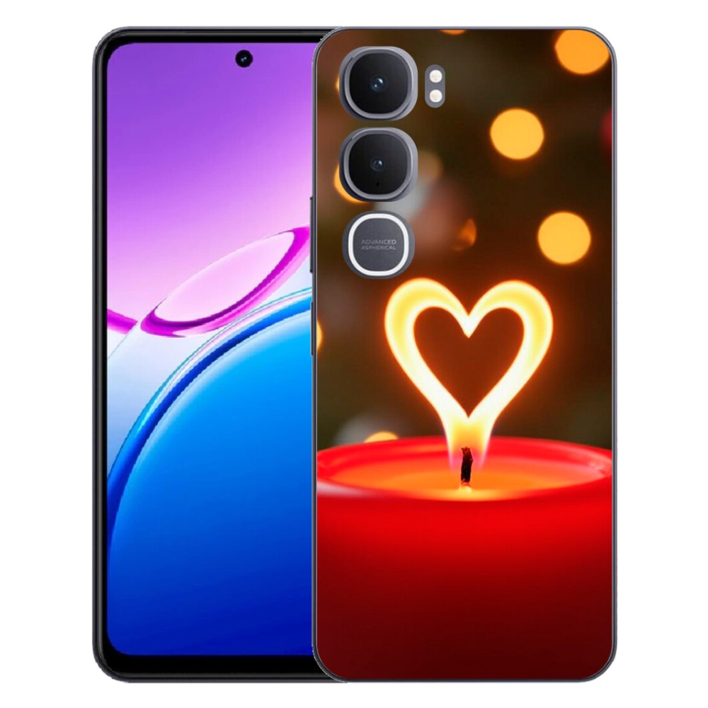 mmCase géltok a Vivo Y31 5G-hez – lángoló szív