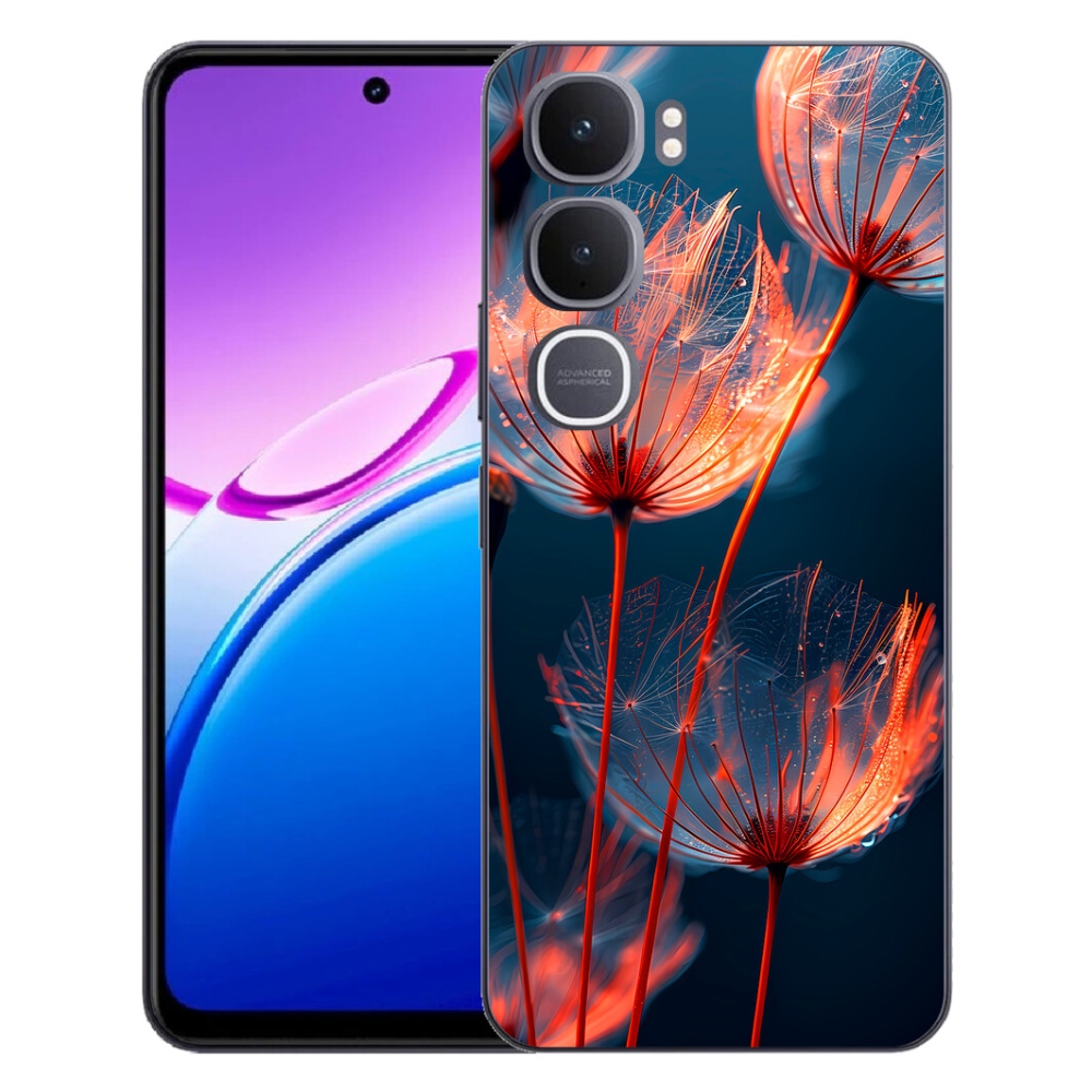 mmCase gél tok a Vivo Y31 5G-hez – fénylő szőrszálak