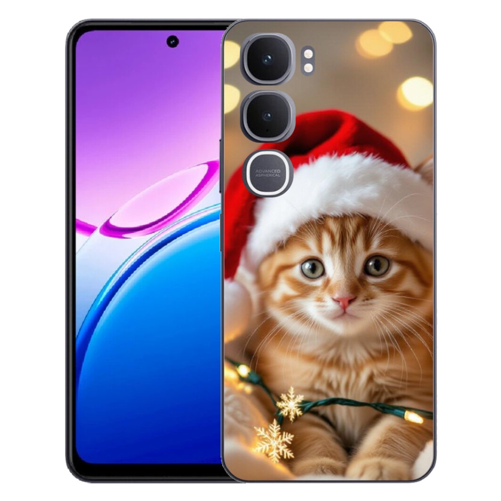 mmCase géltok a Vivo Y31 5G-hez – karácsonyi cica