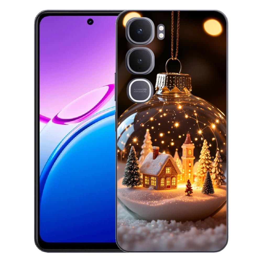 mmCase géltok a Vivo Y31 5G-hez – karácsonyi gömb 3