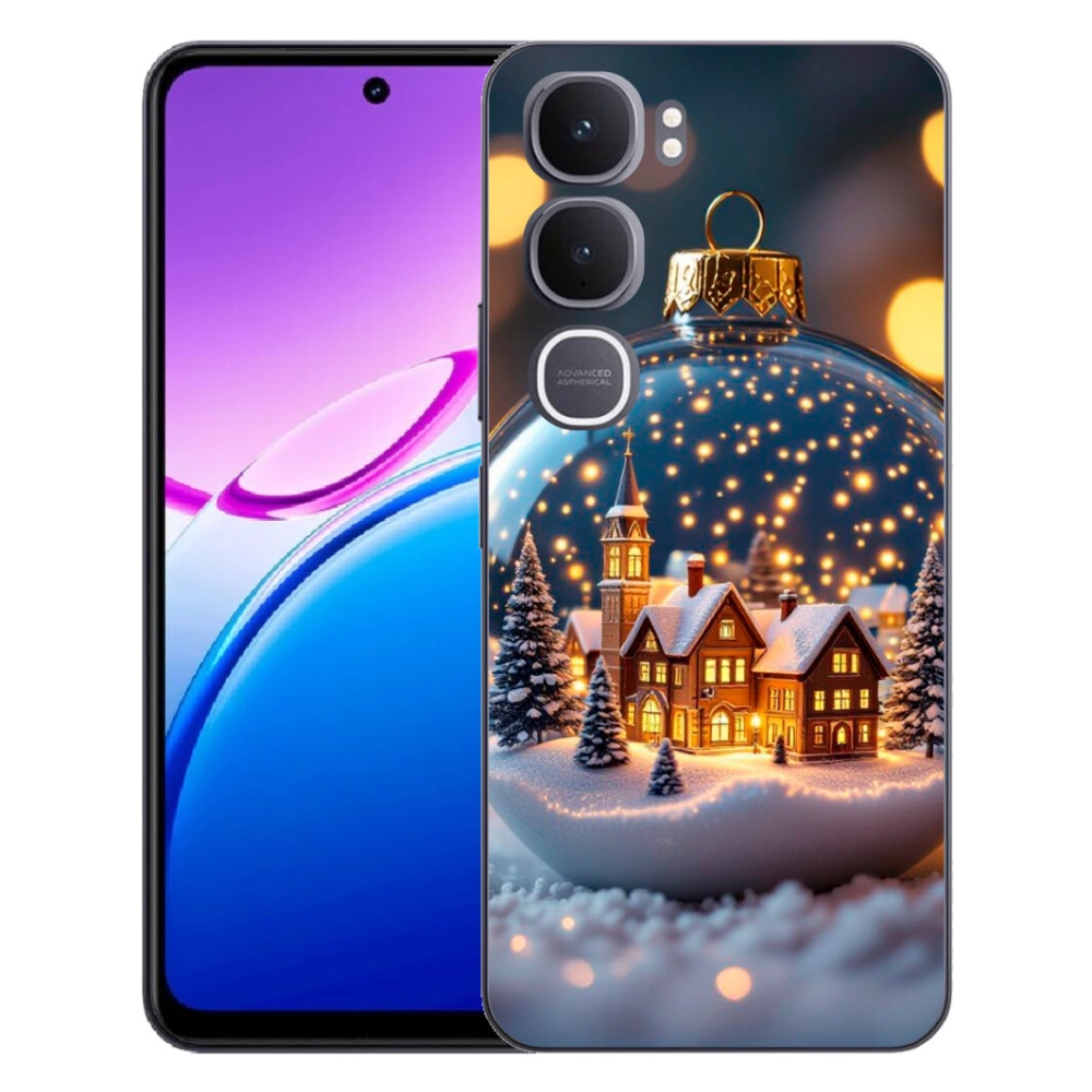 mmCase géltok a Vivo Y31 5G-hez – karácsonyi gömb 4