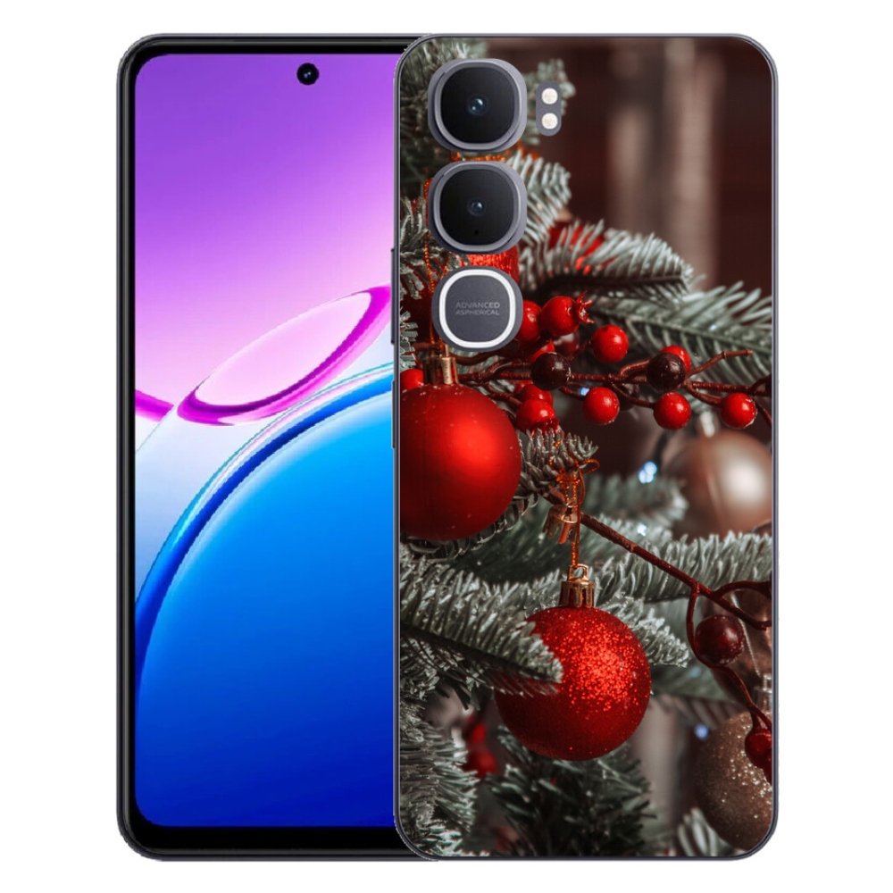 mmCase gél tok a Vivo Y31 5G-hez – karácsonyi díszek 2