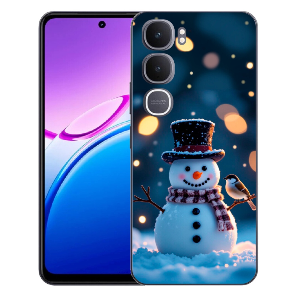 mmCase géltok a Vivo Y31 5G-hez – karácsonyi hóember