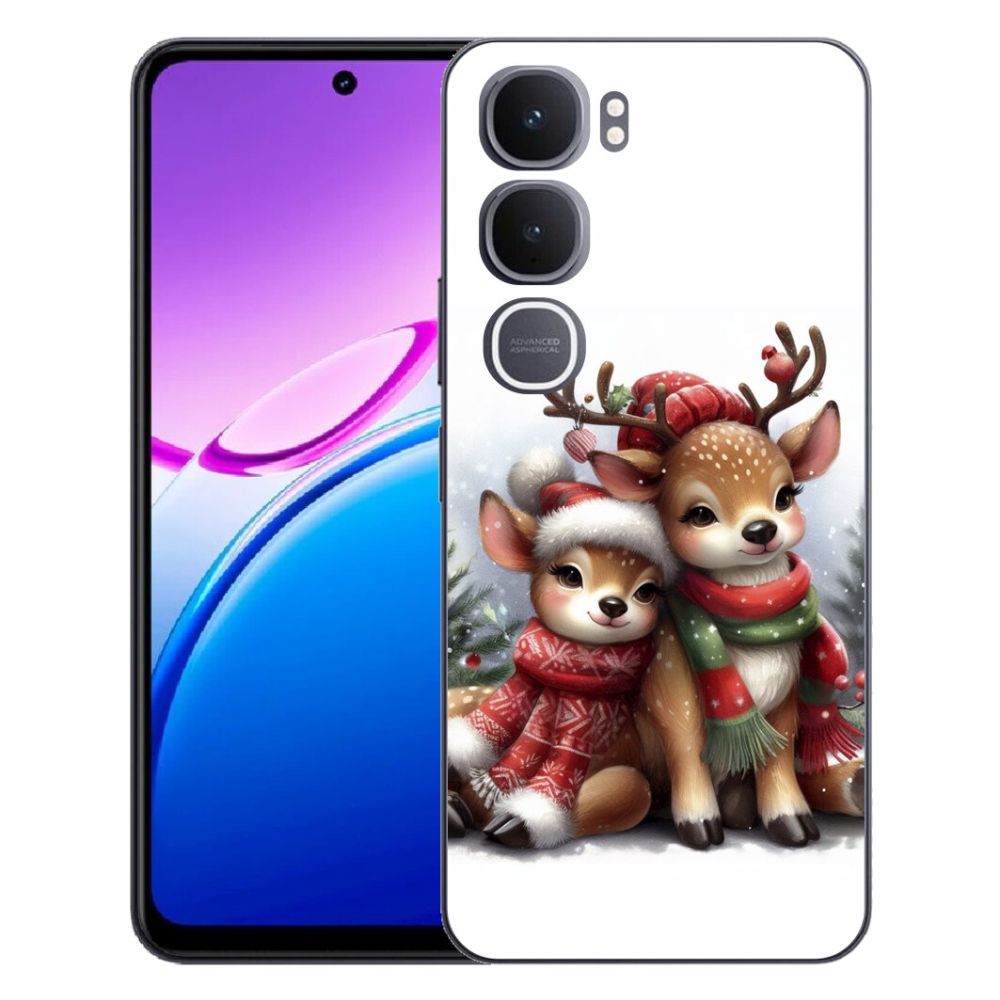 mmCase géltok a Vivo Y31 5G-hez – karácsonyi rénszarvasok