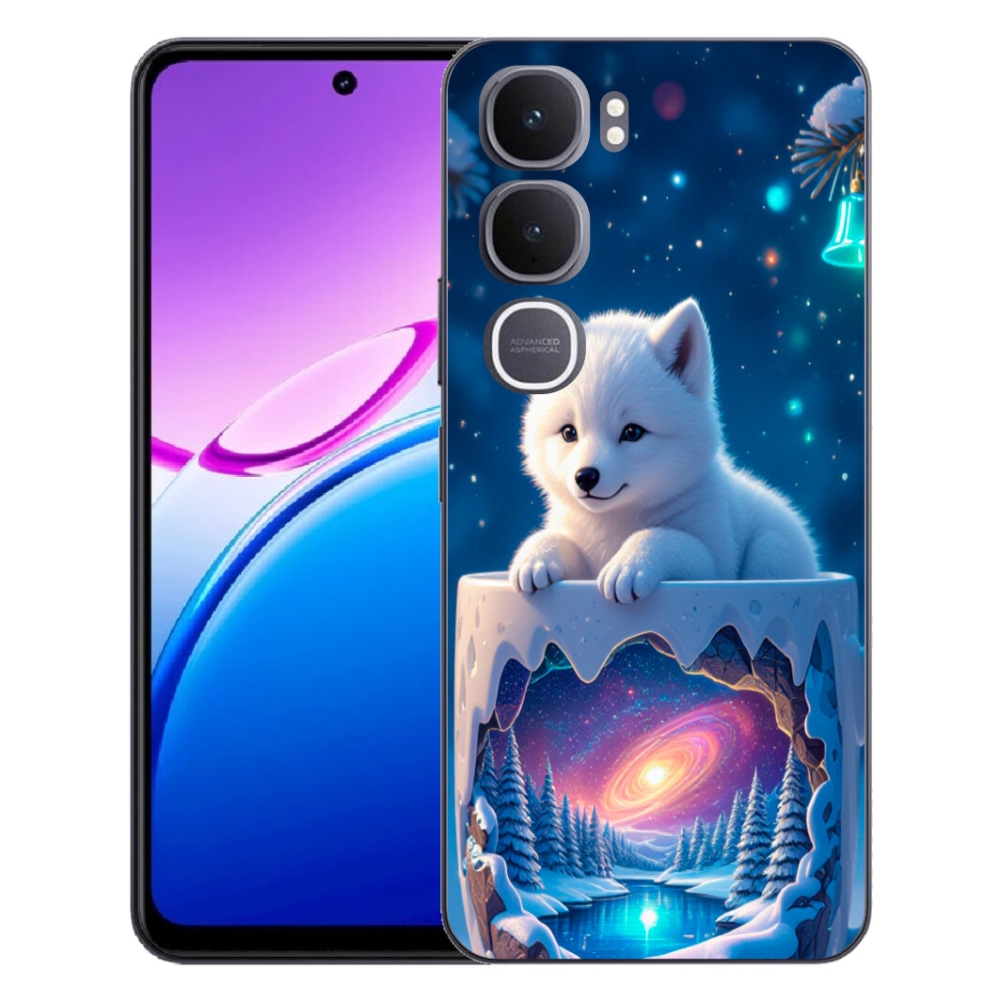 mmCase géltok a Vivo Y31 5G-hez – karácsonyi kiskutya