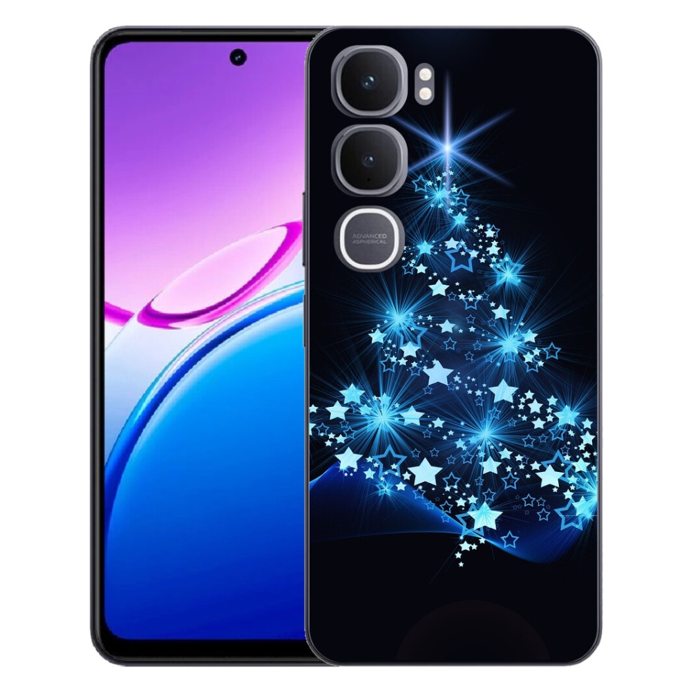 mmCase gél tok a Vivo Y31 5G-hez – karácsonyfa