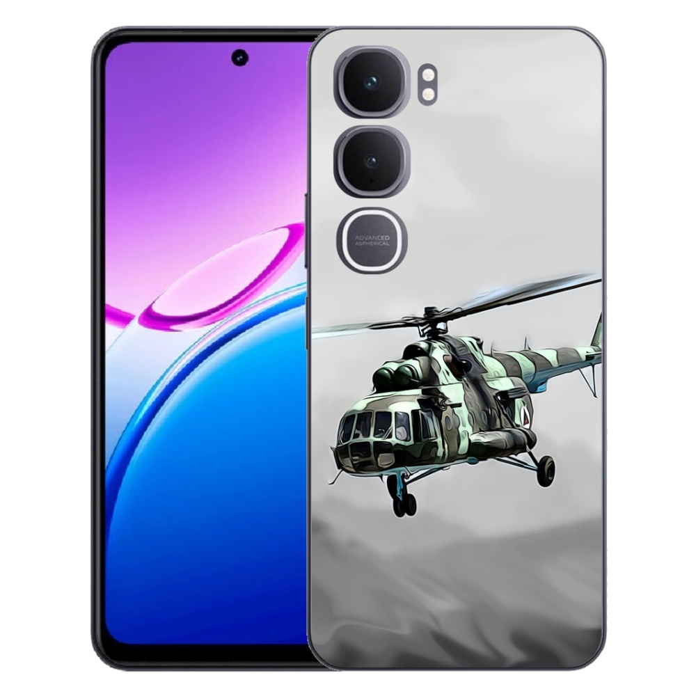 mmCase géltok a Vivo Y31 5G-hez – katonai helikopter