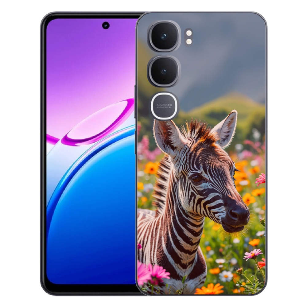 mmCase géltok a Vivo Y31 5G-hez – zebra a réten