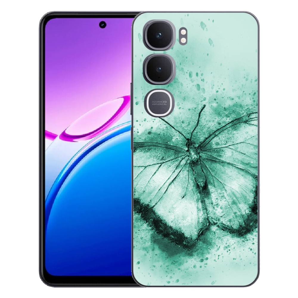 mmCase géltok a Vivo Y31 5G-hez – zöld pillangó