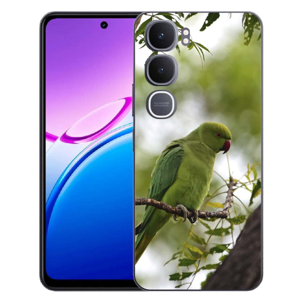 mmCase géltok a Vivo Y31 5G-hez – zöld papagáj