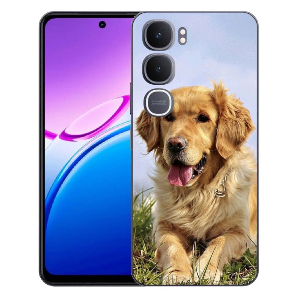 mmCase géltok a Vivo Y31 5G-hez – arany retriever