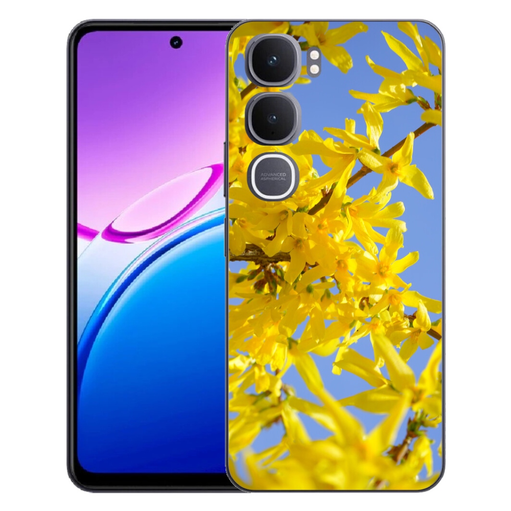 mmCase géltok a Vivo Y31 5G-hez – sárga virágok