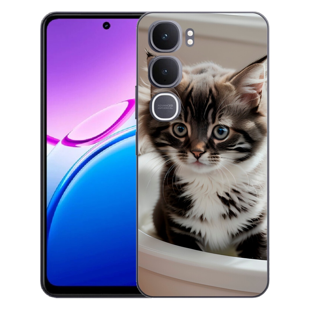mmCase géltok a Vivo Y31 5G-hez – kíváncsi cica