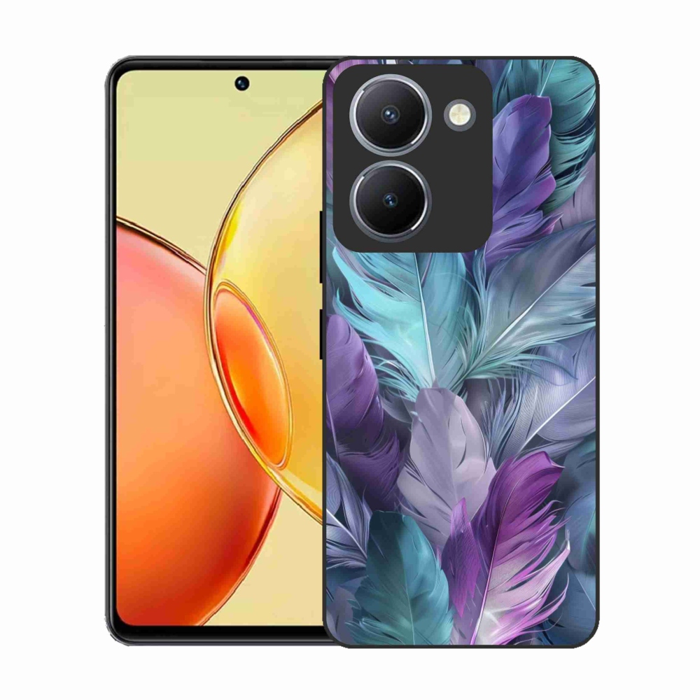 Zselés borítás mmCase a Vivo Y36-hoz - színes toll 2