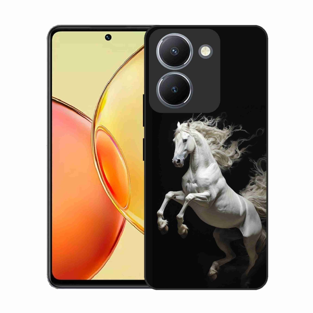 Zselés borítás mmCase a Vivo Y36-hoz - fehér ló 4