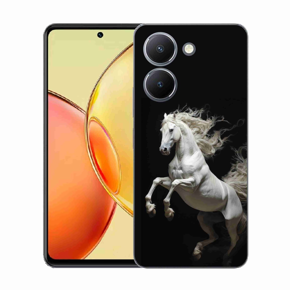 Zselés borítás mmCase a Vivo Y36-hoz - fehér ló 4