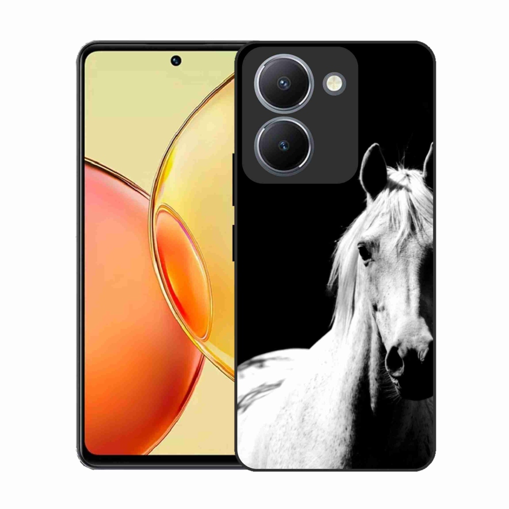 Zselés borítás mmCase a Vivo Y36-hoz - fehér ló 5